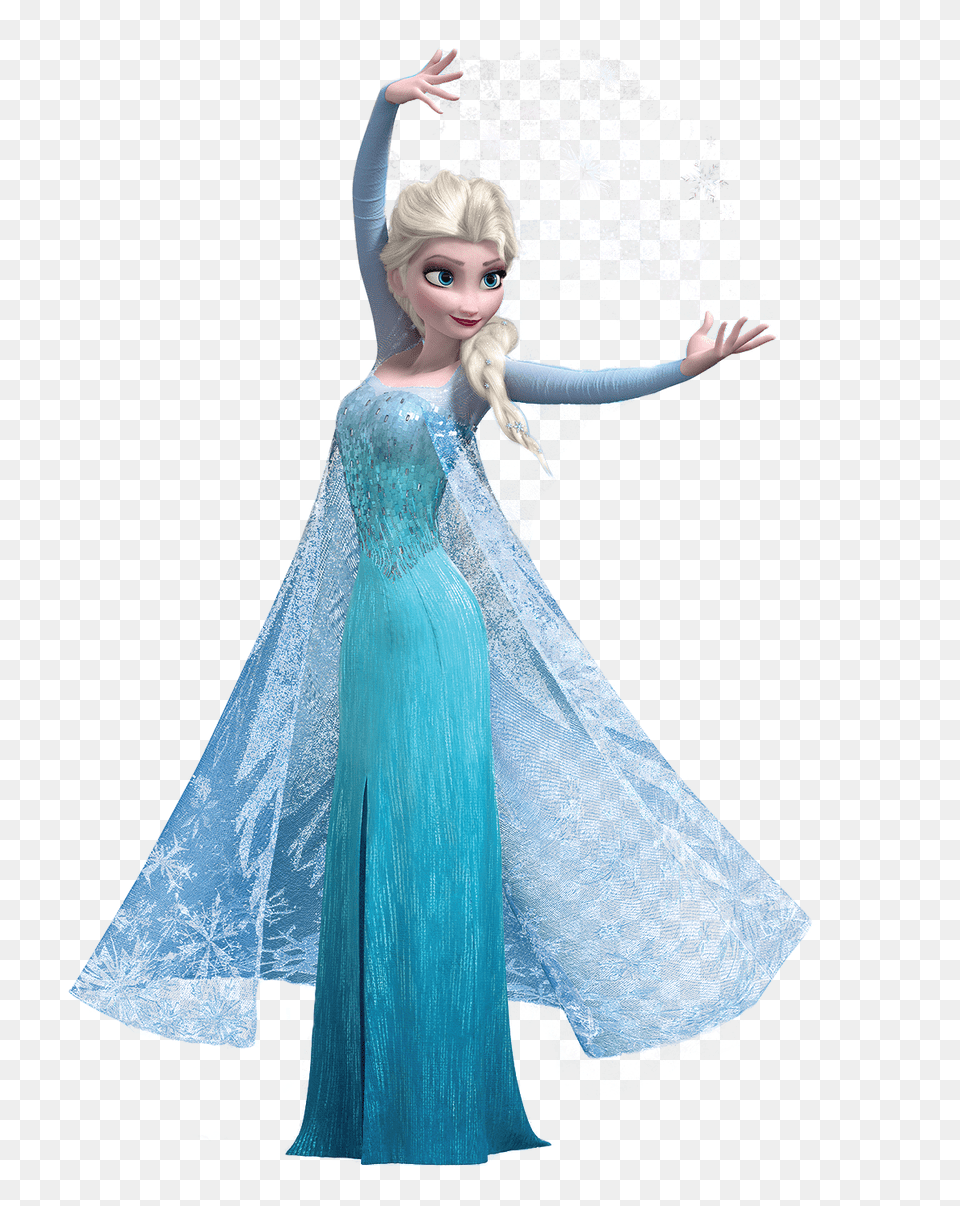 Frozen, Clothing, Dress, Adult, Person Free Png