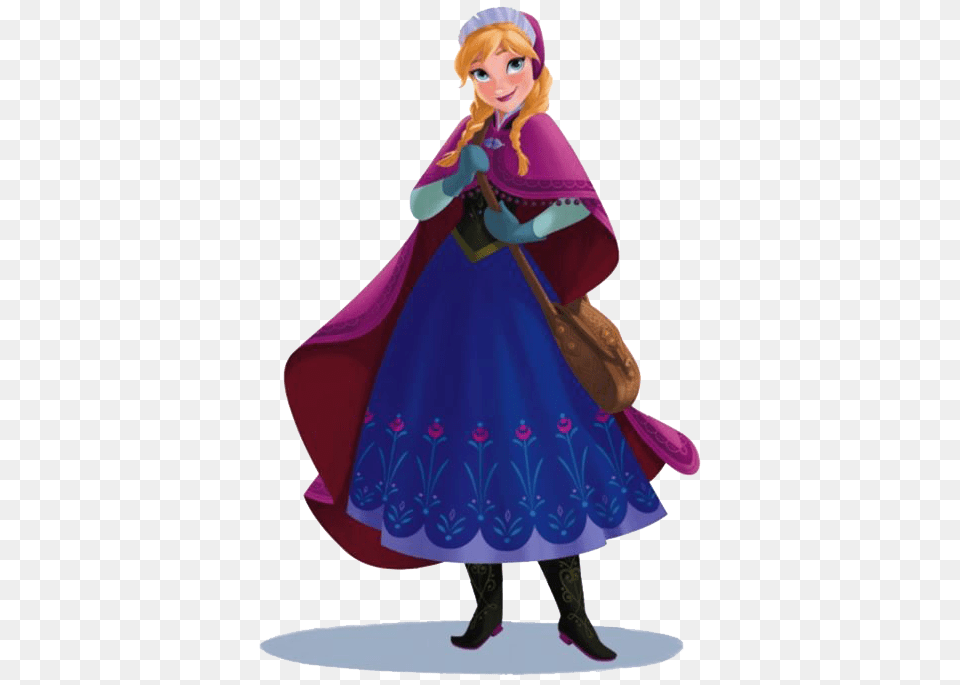 Frozen Ana Clip Art, Fashion, Cape, Clothing, Person Png Image
