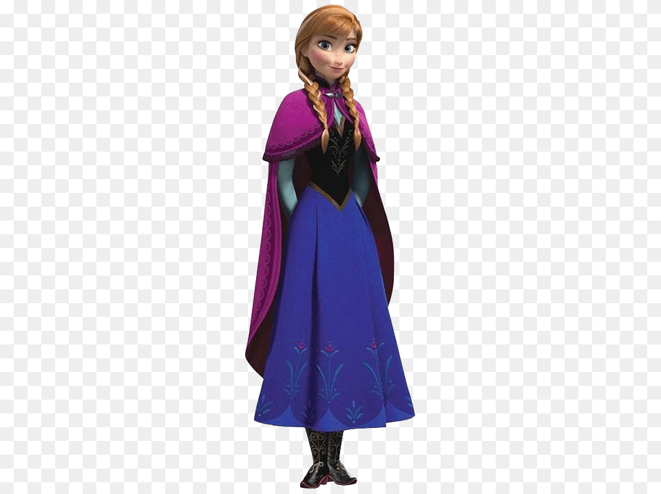 Frozen Ana Clip Art Ellas Party Anna Clip Art, Cape, Clothing, Fashion, Child Free Transparent Png