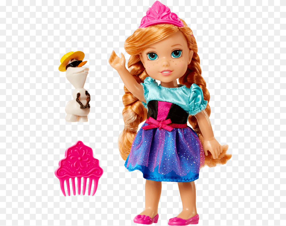 Frozen Anna 15 Cm, Toy, Doll, Face, Person Png