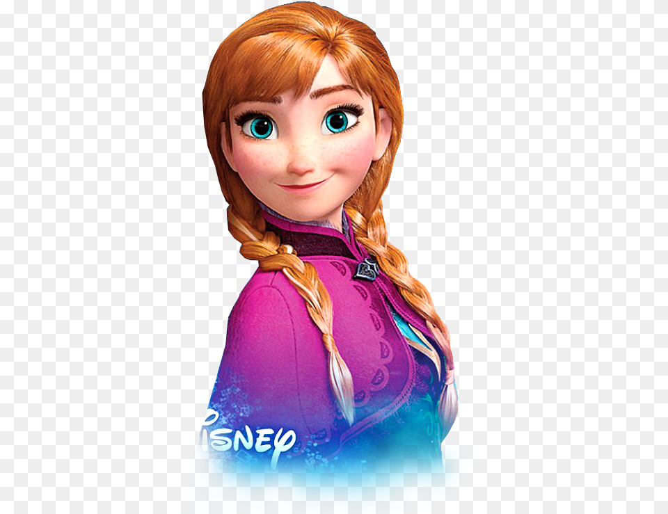 Frozen Anna Ana De Frozen, Doll, Toy, Person Png