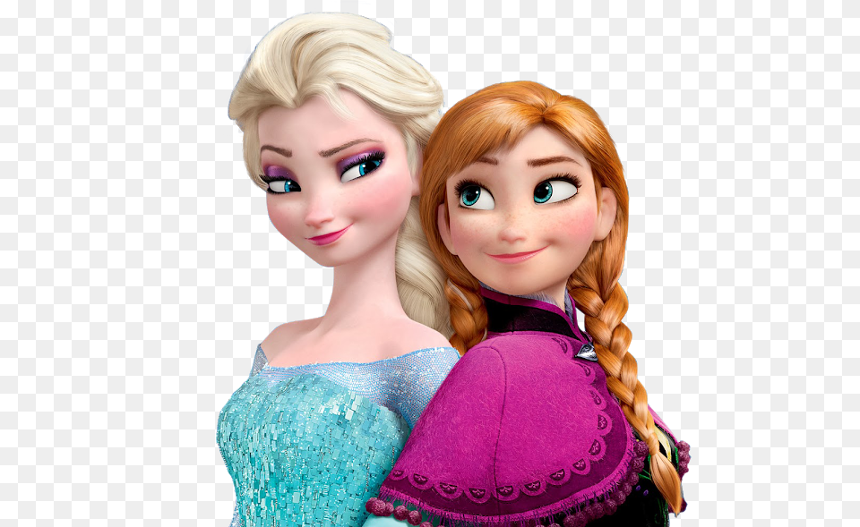Frozen Anna And Elsa Clip Art Elsa And Anna Frozen, Doll, Toy, Barbie, Figurine Free Png