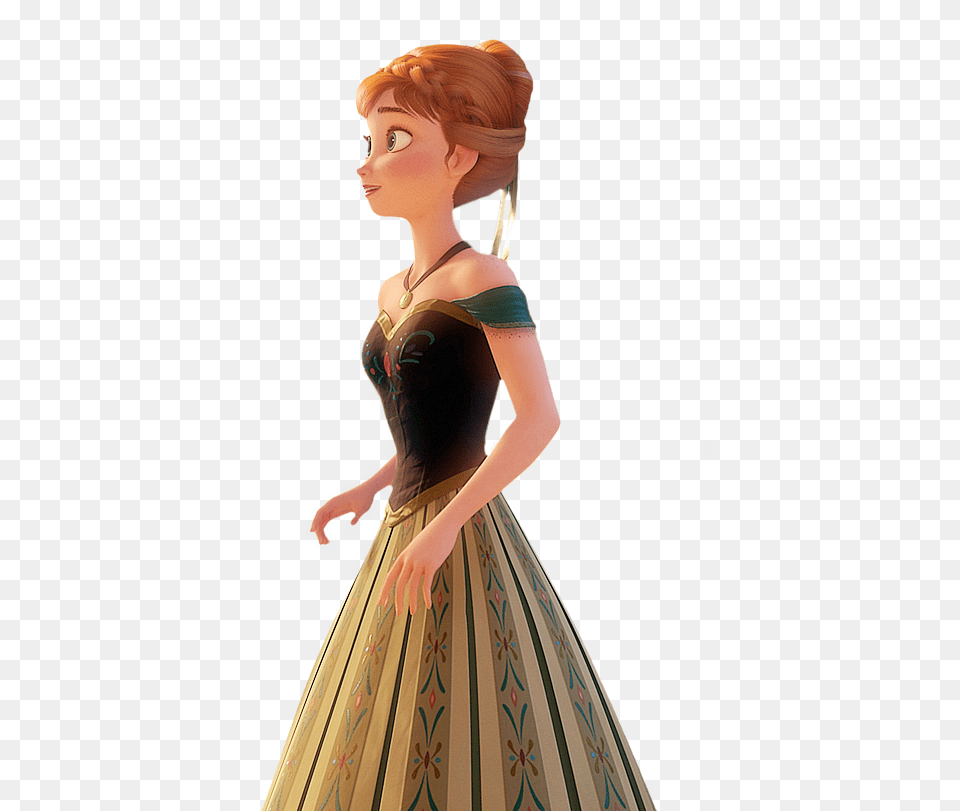 Frozen Anna Anna Frozen Inspired Dress, Adult, Person, Gown, Formal Wear Free Png Download