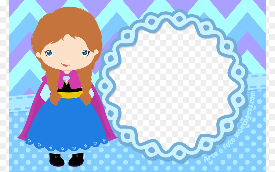 Frozen Anna Frozen Olaf Frame, Baby, Person, Pattern, Face Free Png