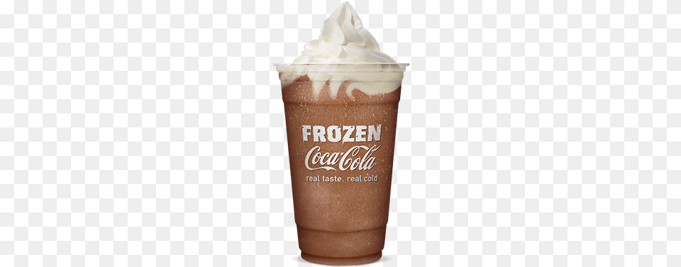 Frozen Burger King Coca Cola, Cream, Dessert, Food, Whipped Cream Free Transparent Png