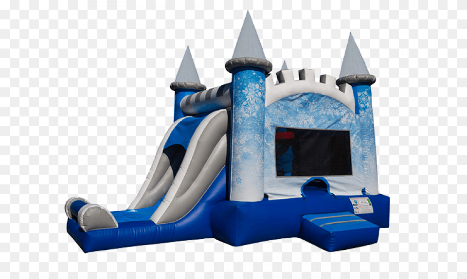 Frozen Castle Bounce House, Inflatable, Hot Tub, Tub Free Png