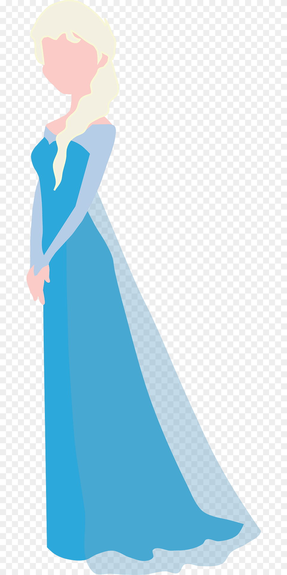 Frozen Clipart, Clothing, Dress, Fashion, Formal Wear Free Png