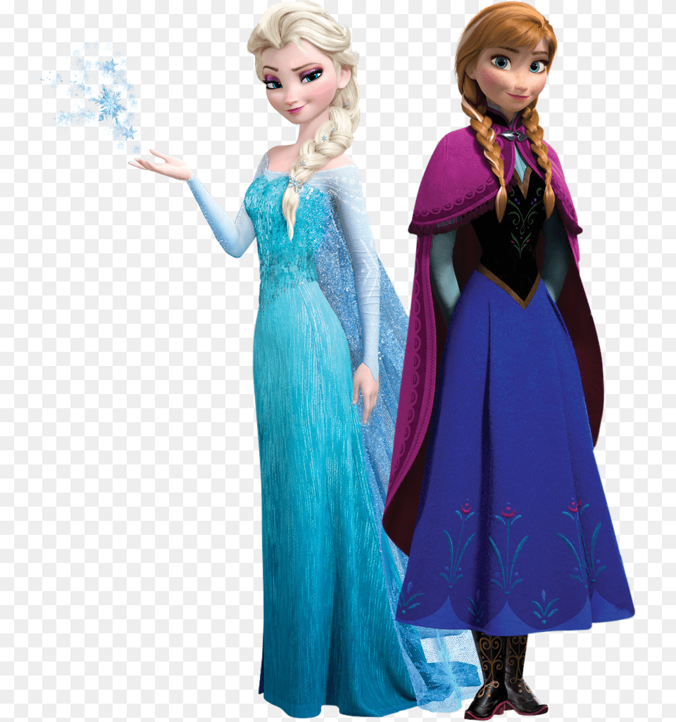 Frozen Clipart Anna Elsa Frozen, Clothing, Dress, Adult, Wedding Png Image