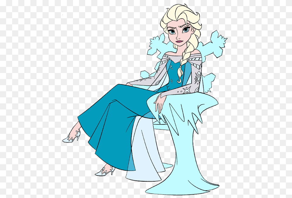 Frozen Clipart Fourth Birthday Ideas Elsa Frozen, Book, Comics, Publication, Adult Png Image