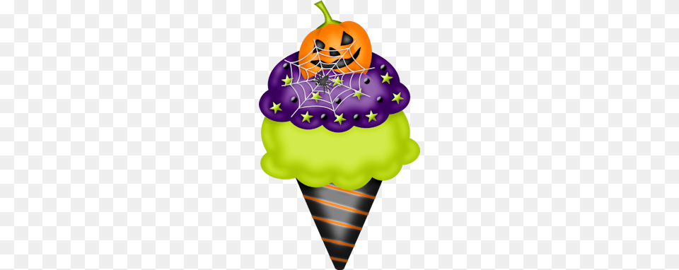 Frozen Clipart Halloween, Cream, Dessert, Food, Ice Cream Free Png