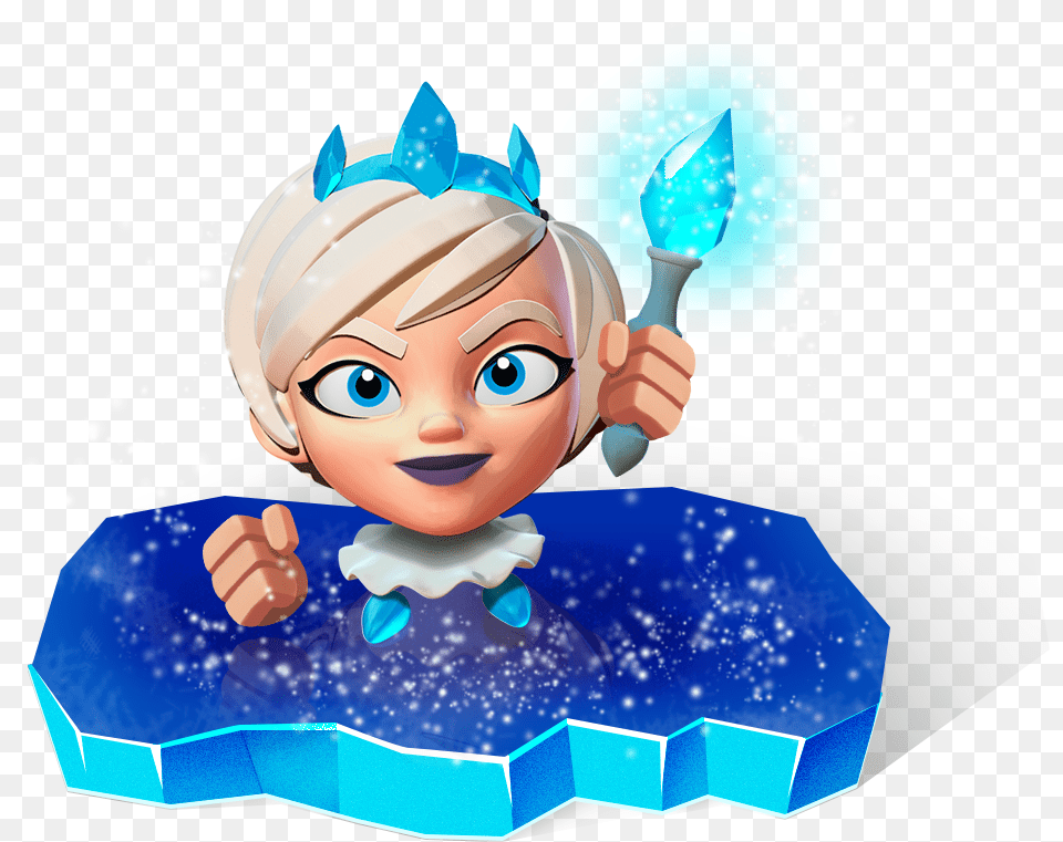 Frozen Clipart Ice Queen Smashing Four Ice Queen, Face, Head, Person, Baby Png Image