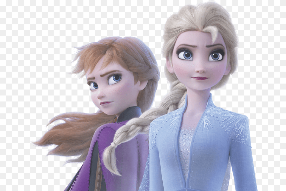 Frozen Elsa And Anna, Doll, Toy, Face, Head Free Png