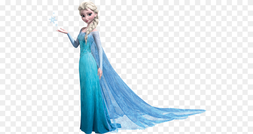 Frozen Elsa Roommates Frozen Elsa Giant Wall Decals Multi Color, Clothing, Dress, Evening Dress, Fashion Png