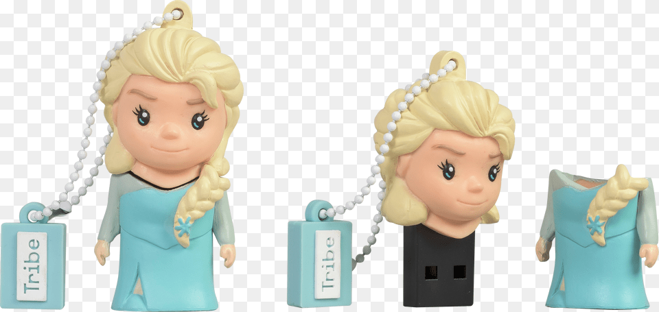 Frozen Elsa Usb Drive Usb Disney, Doll, Toy, Face, Head Free Png
