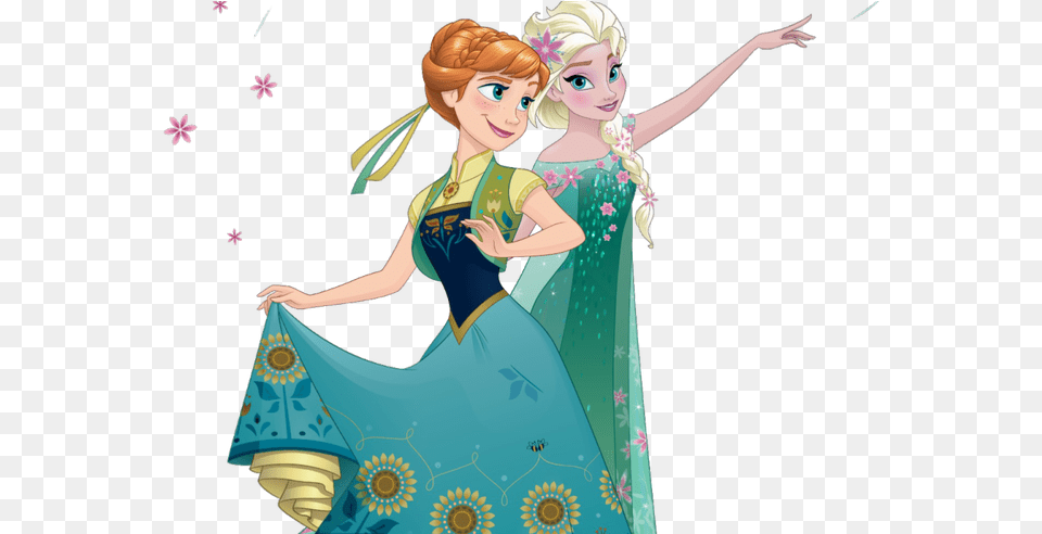 Frozen Fever Clipart 4 By Amy Frozen 2 Elsa E Anna, Clothing, Dress, Formal Wear, Fashion Free Png