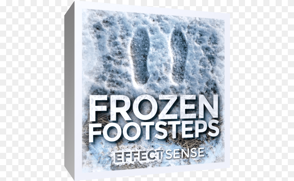 Frozen Footsteps Effect Sense Poster, Book, Publication, Ice Png Image