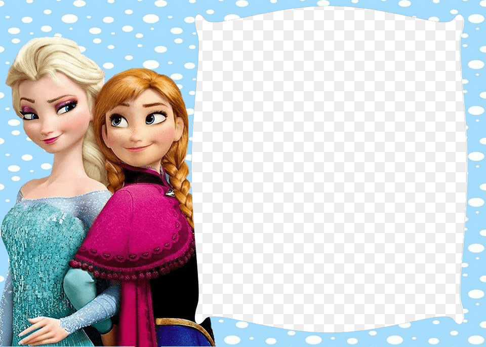 Frozen Frame Photo Download Anna Elsa Frozen Render, Doll, Toy, Face, Head Free Png