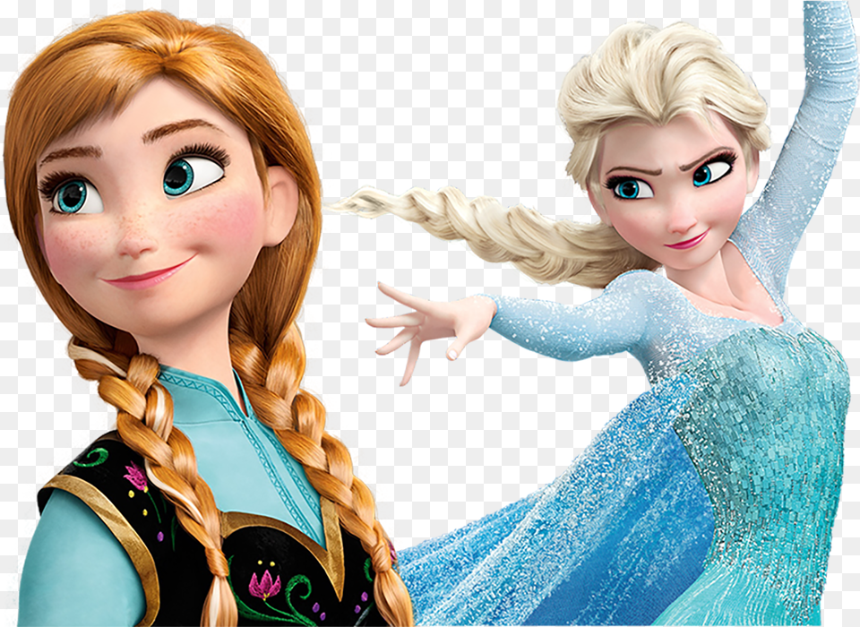 Frozen Clipart Anna Elsa Frozen, Adult, Doll, Female, Person Free Png Download