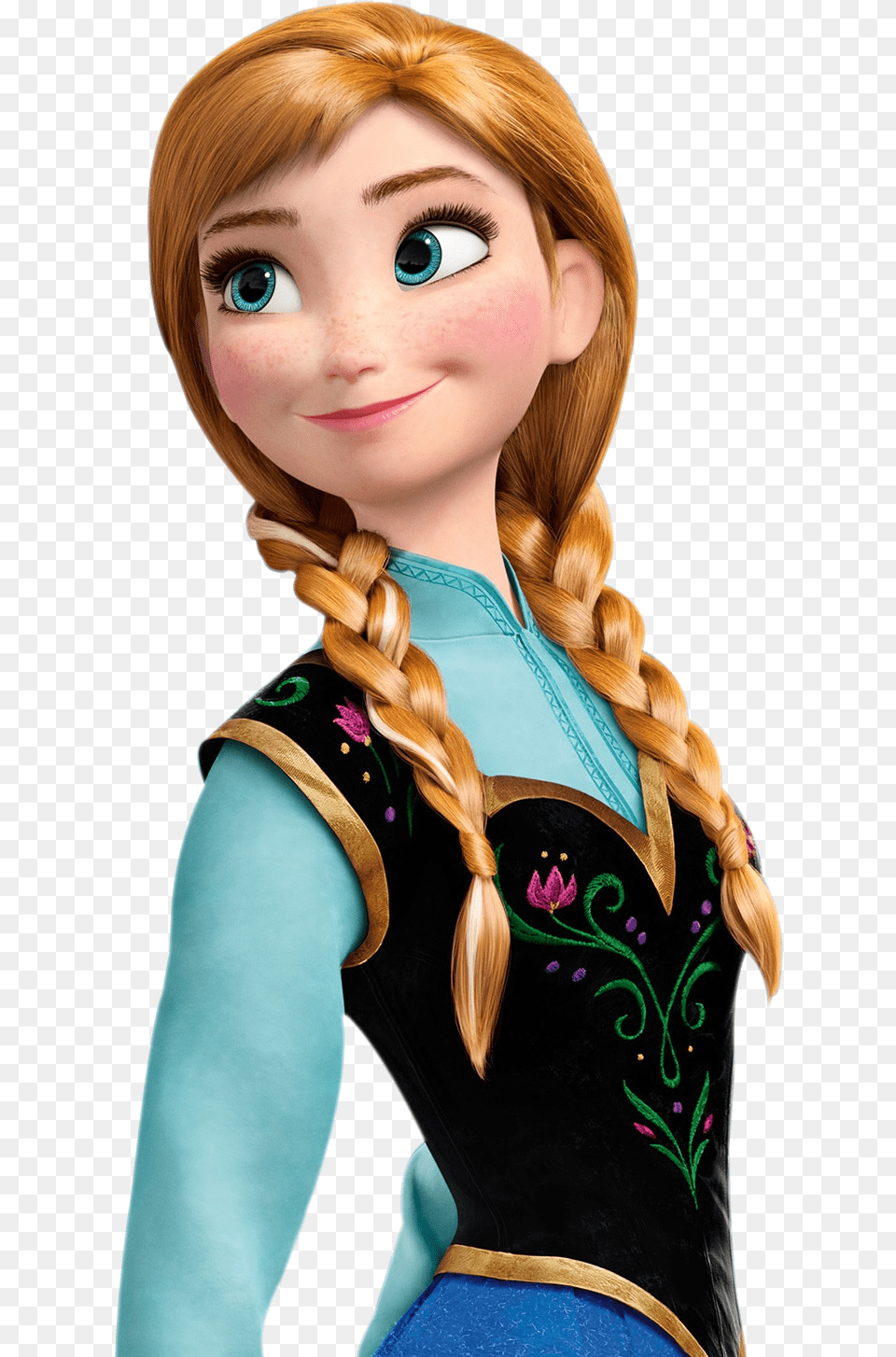 Frozen Frozen Anna, Person, Doll, Face, Head Free Png Download