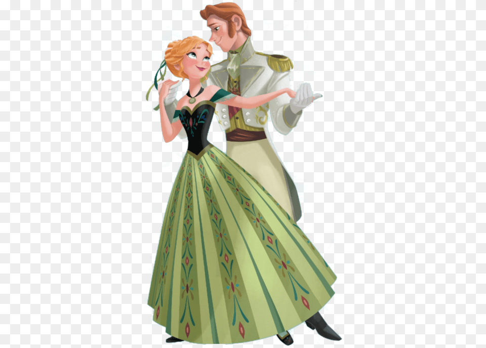 Frozen Hans X Elsa, Clothing, Dress, Adult, Wedding Free Png Download