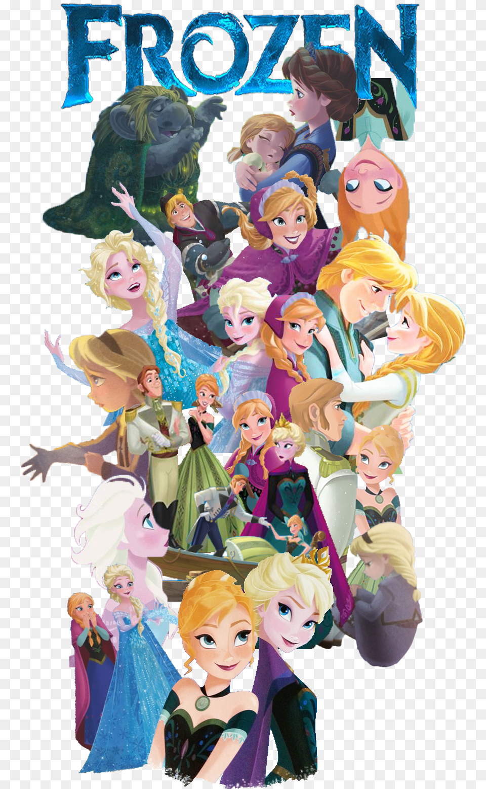 Frozen Headcanons Transparenttrash Frozen Queen Elsa Princess Anna Sisters Disney Siver, Book, Comics, Publication, Baby Free Transparent Png