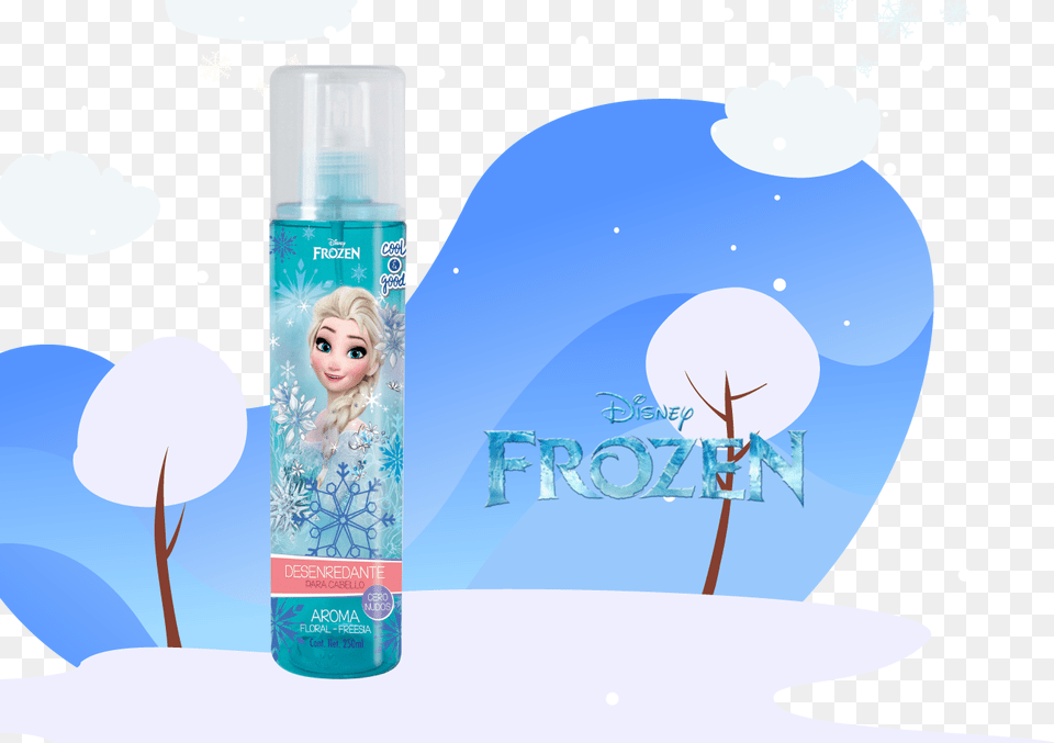 Frozen Illustration, Bottle, Adult, Female, Person Png