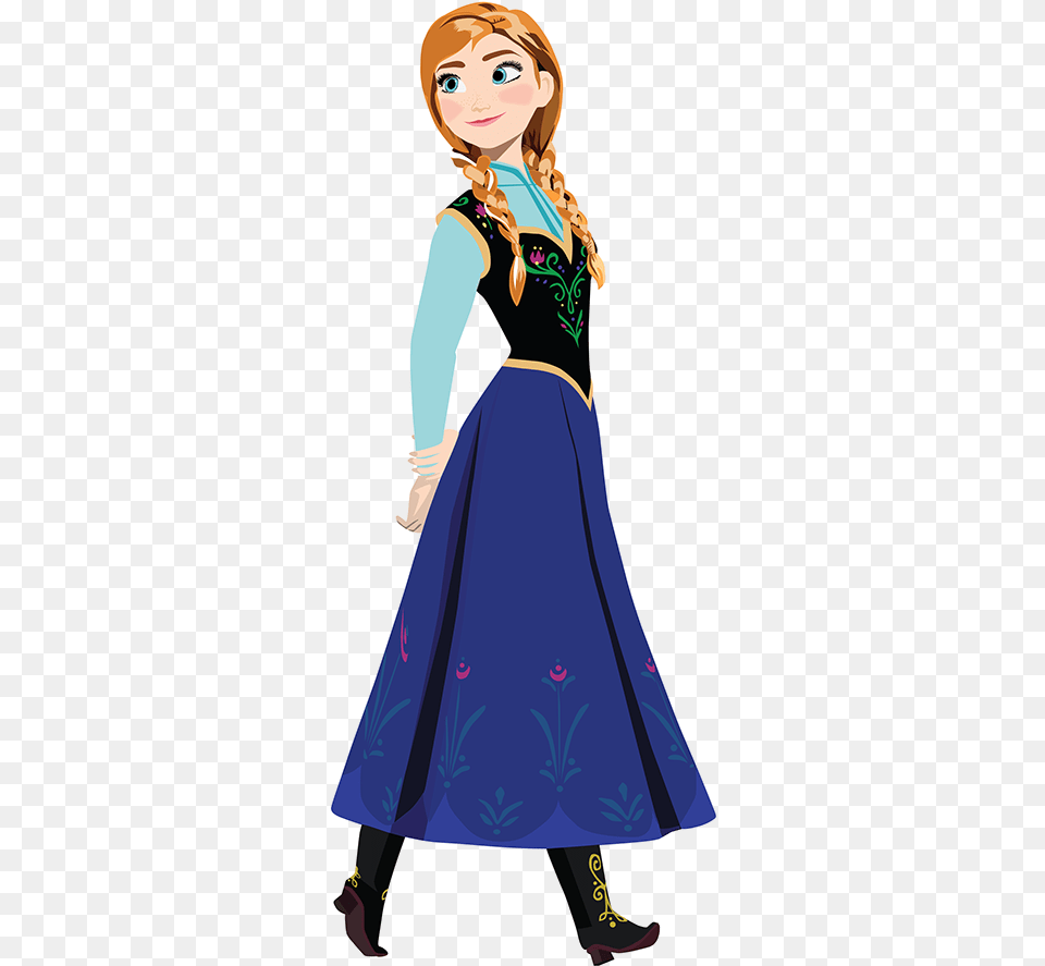 Frozen Imagens Anna Personajes De Frozen, Fashion, Gown, Clothing, Formal Wear Png