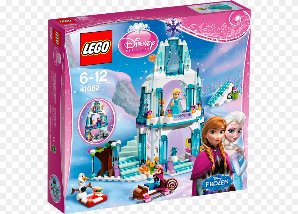 Frozen Lego Elsa Castle, Figurine, Doll, Toy, Person Free Transparent Png