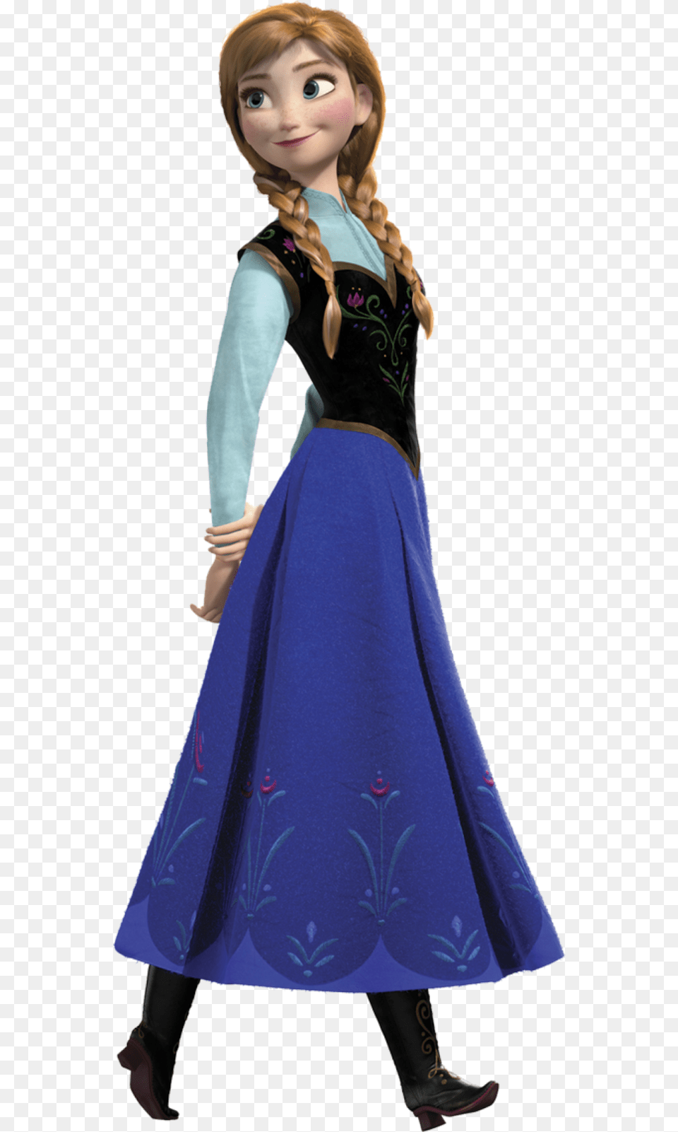Frozen Love Interest Theories Frozen Anna Disney Princess, Clothing, Dress, Formal Wear, Child Free Png