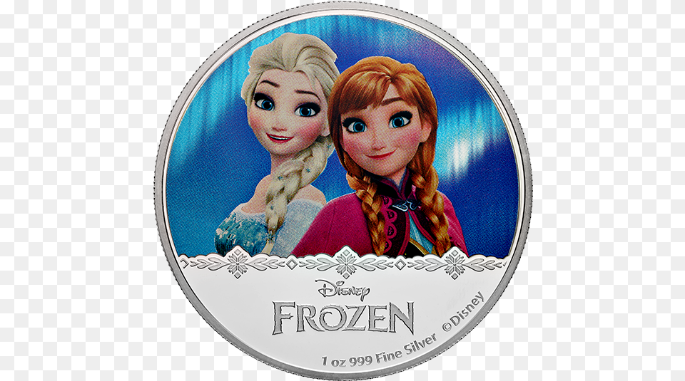 Frozen Northern Lights Elsa And Anna, Person, Baby, Disk, Dvd Png Image