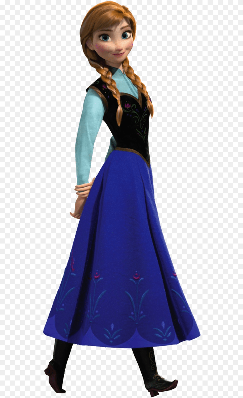 Frozen Olaf Anna Frozen, Clothing, Dress, Formal Wear, Child Free Transparent Png