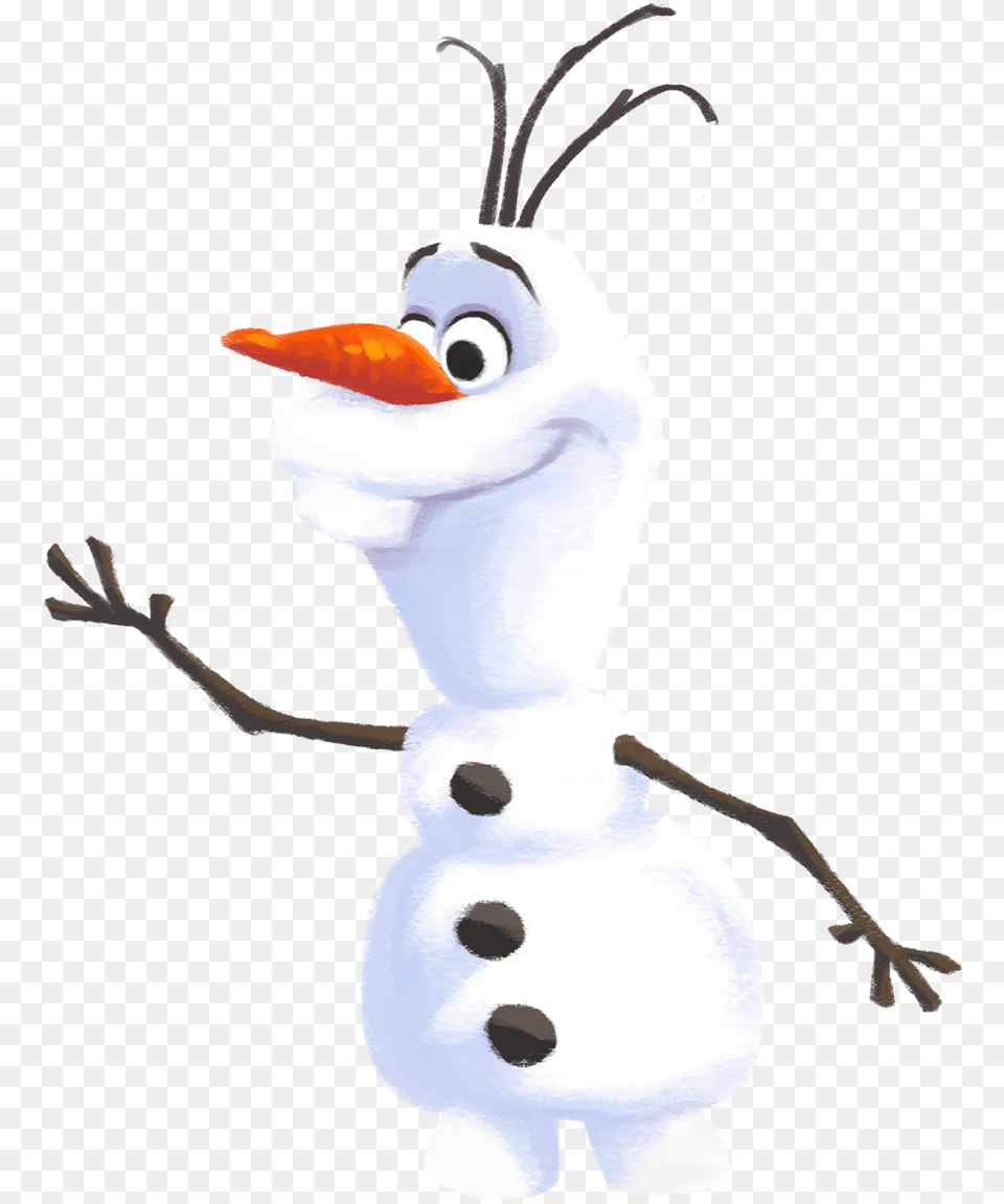 Frozen Olaf Clipart, Nature, Outdoors, Winter, Snow Free Transparent Png