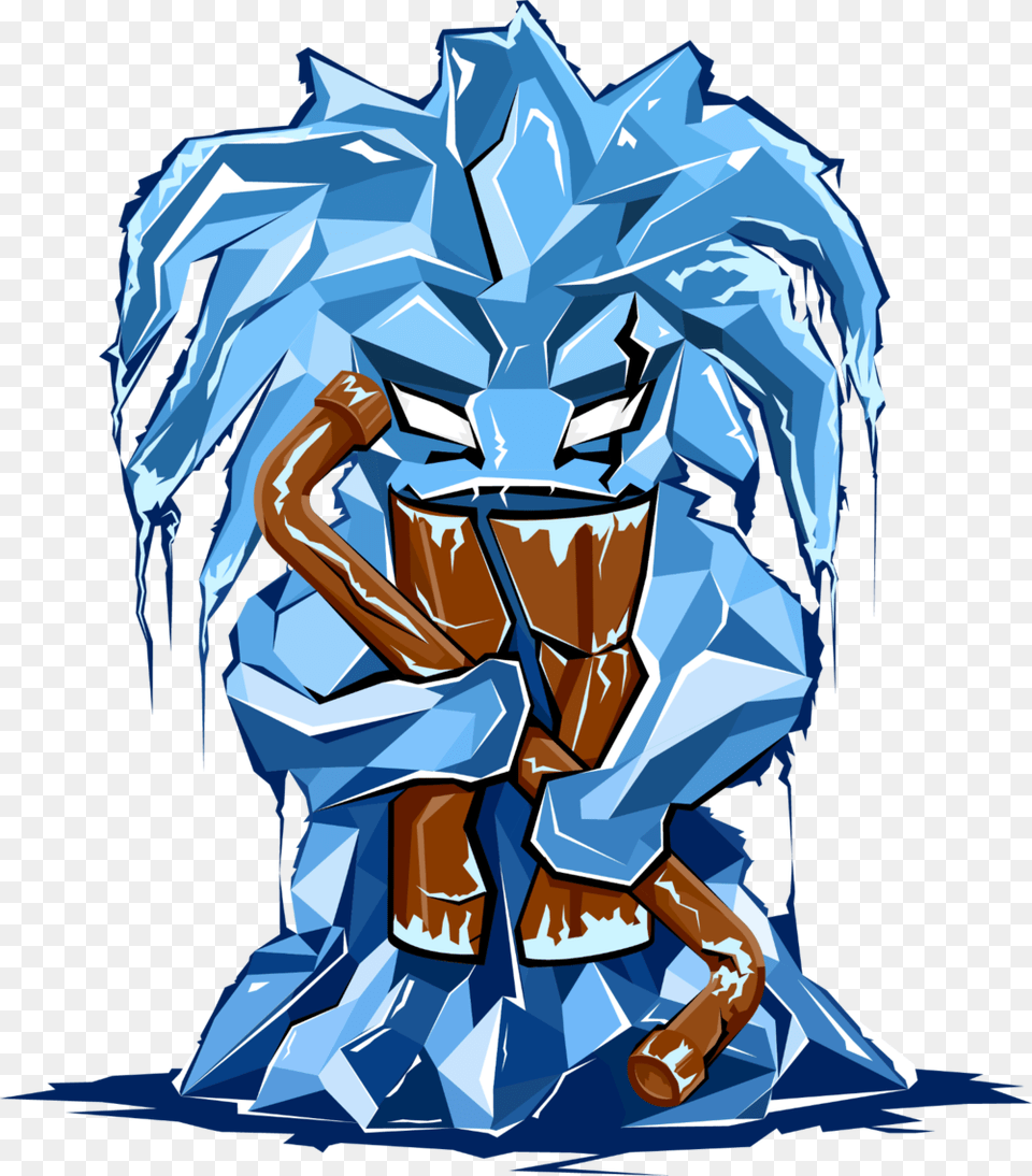 Frozen Pipes Character For Web, Ice, Book, Comics, Publication Free Png