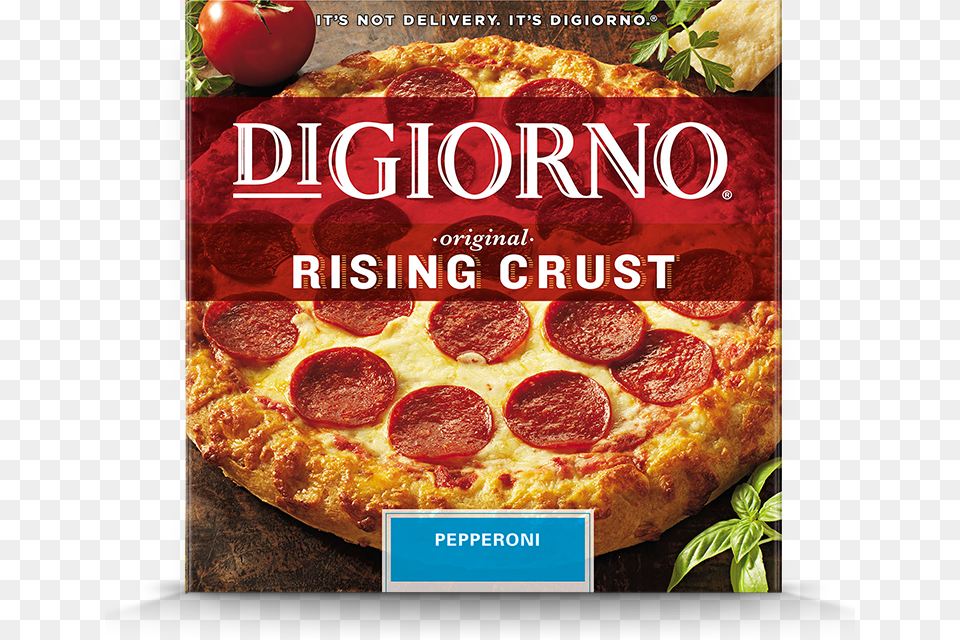 Frozen Pizza Digiorno Pizza, Advertisement, Poster, Food Free Png