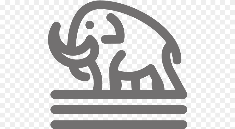Frozen Reign Indiana State Museum Elephant Hyde, Animal, Mammal, Wildlife, Stencil Free Transparent Png