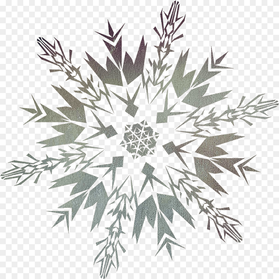 Frozen Snowflake Transparent Background, Pattern, Art, Floral Design, Graphics Free Png Download