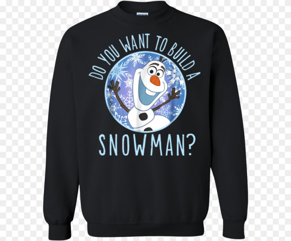 Frozen Snowman, Sweatshirt, Clothing, Knitwear, Sweater Png Image