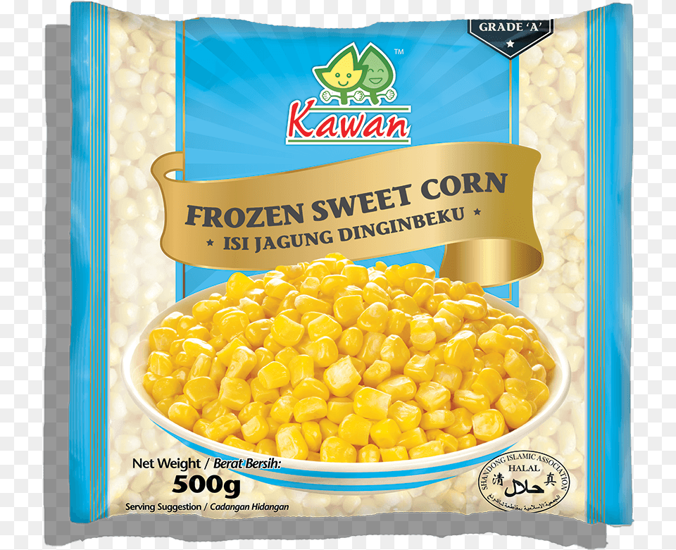 Frozen Sweet Corn Packet, Food, Produce, Grain, Plant Free Png