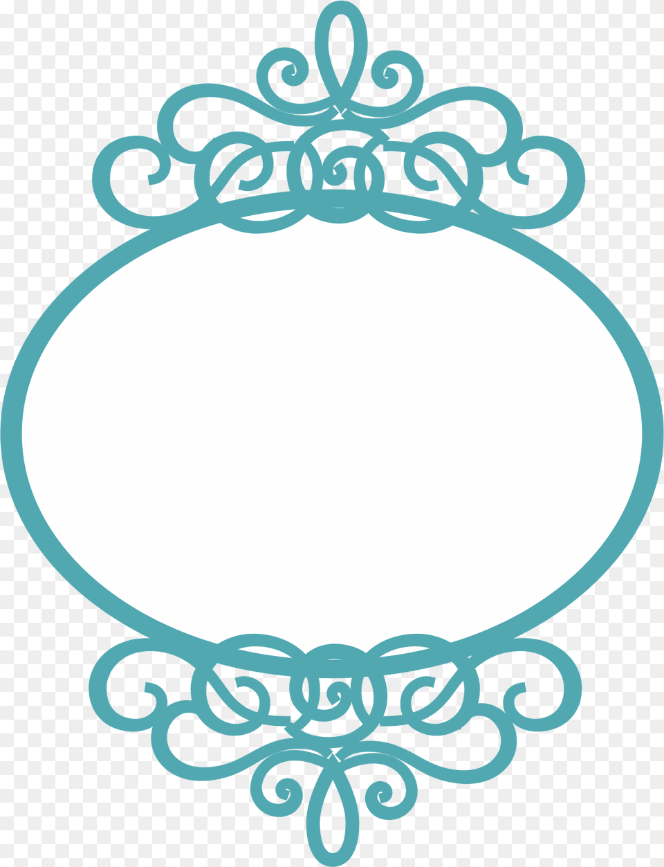 Frozen Tags Scan N Cut Cute Cards Logos Vintage Border For Coreldraw, Oval Free Png Download