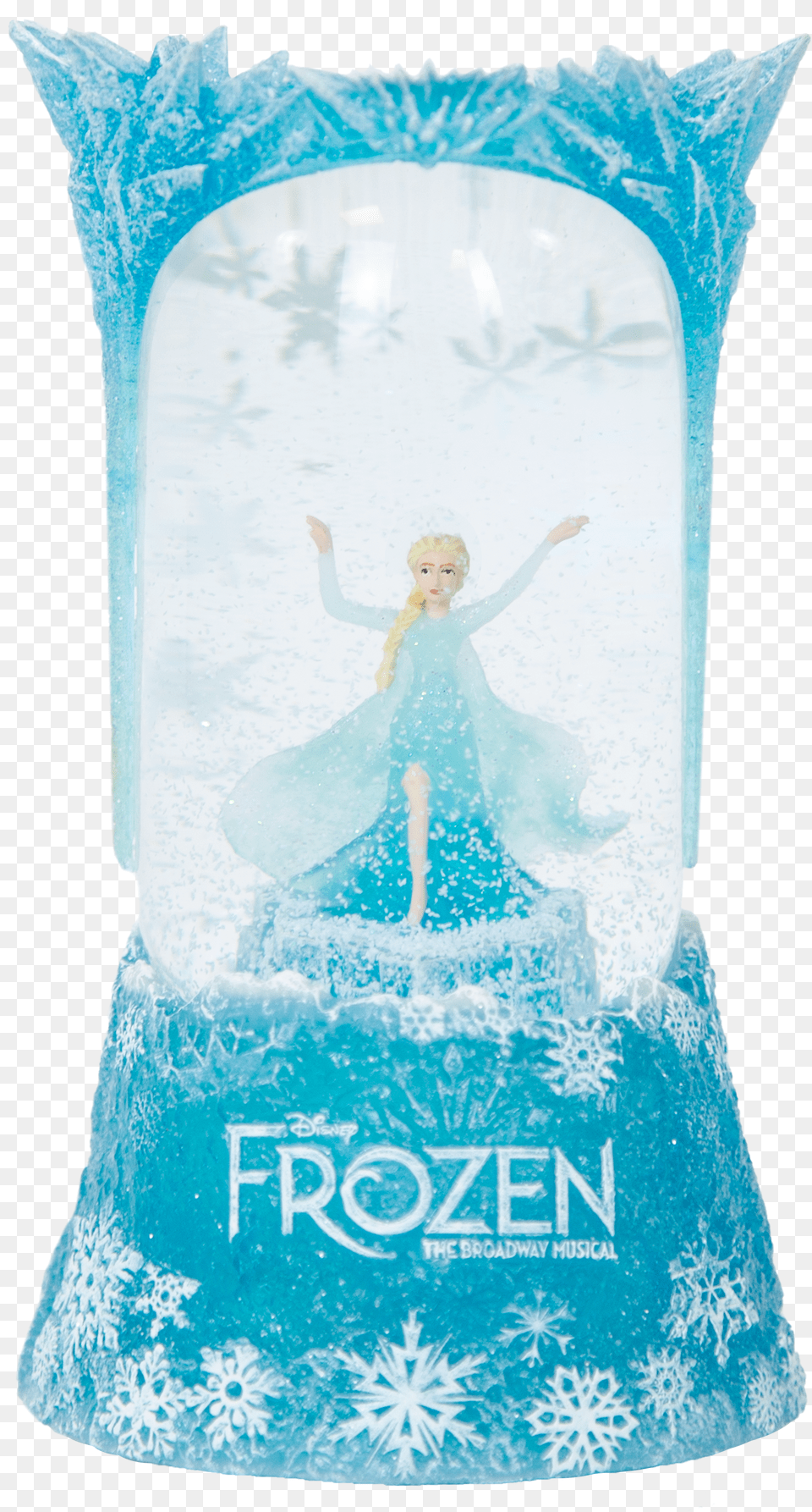 Frozen The Broadway Musical Elsa Snowglobe Musical Elsa Let It Go Snowglobe Png Image