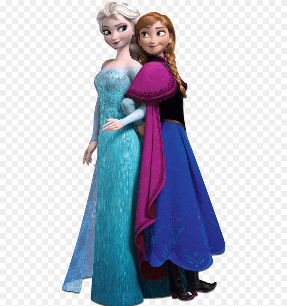 Frozen Uma Aventura Congelante Frozen Elsa Anna, Clothing, Toy, Dress, Doll Png