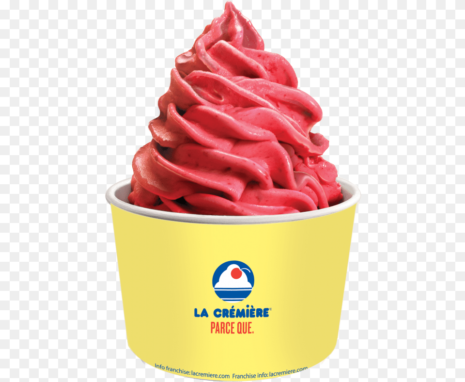 Frozen Yogurt La Cremiere, Cream, Dessert, Food, Frozen Yogurt Free Png