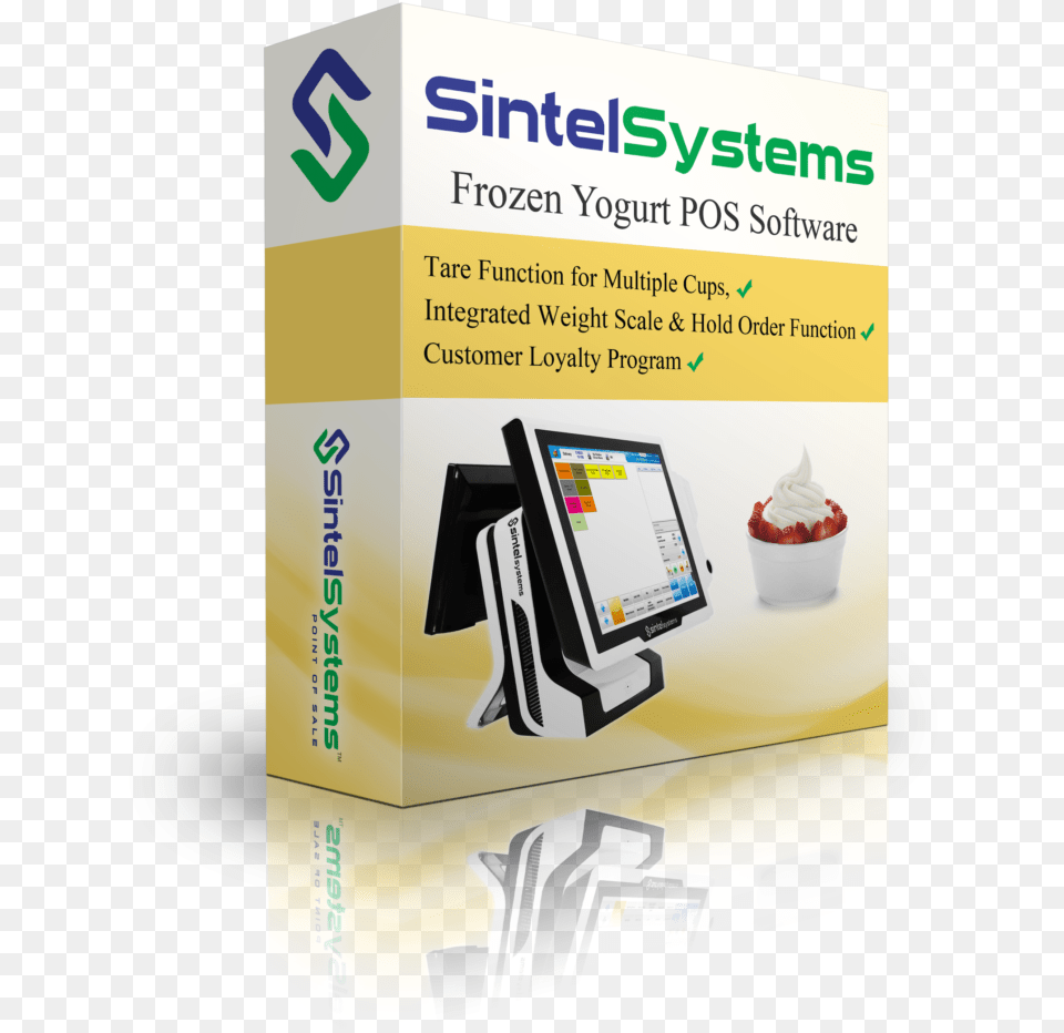 Frozen Yogurt Pos Software By Sintel Systems French Sale Point Software, Computer, Electronics, Computer Hardware, Hardware Free Transparent Png