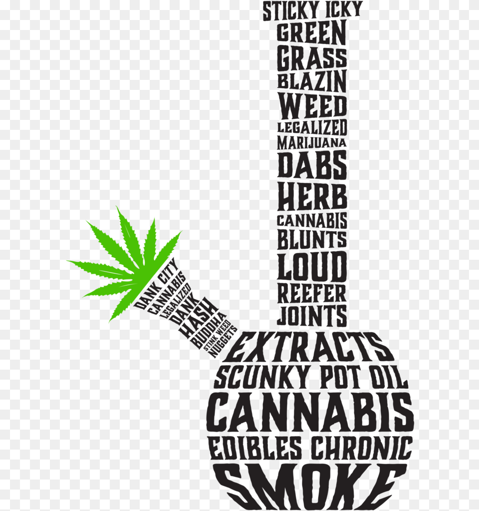 Frozencpu Chrome Cannibis Leaf Marijuana Leaf Outline, Plant, Weed Free Png