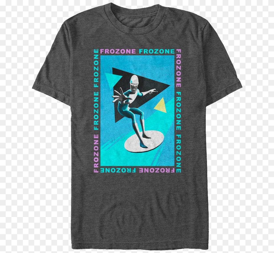 Frozone Incredibles T Shirt Frozone, Clothing, T-shirt, Adult, Female Png Image