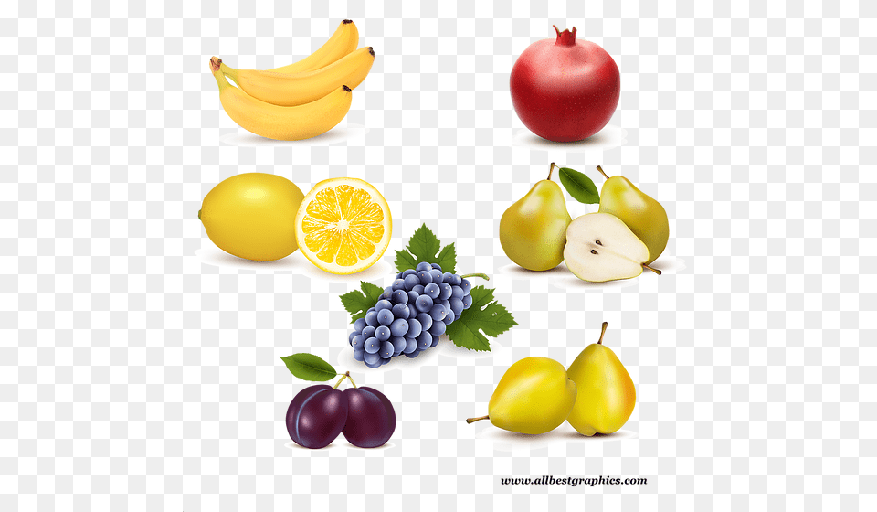 Fruit, Banana, Plant, Produce, Food Free Png Download