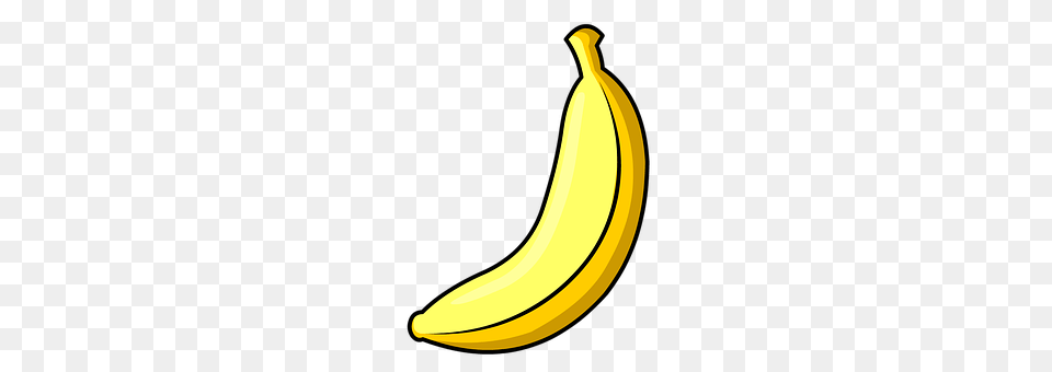 Fruit Banana, Food, Plant, Produce Png Image