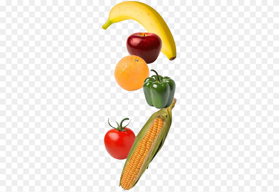 Fruit Amp Vegetable Montage Vegetable, Banana, Food, Plant, Produce Png