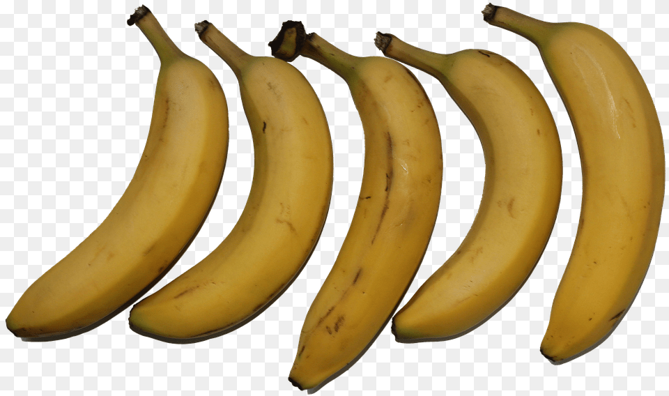 Fruit Banana Fresh Food Healthy Organic Healthy With Fruits, Plant, Produce Png Image