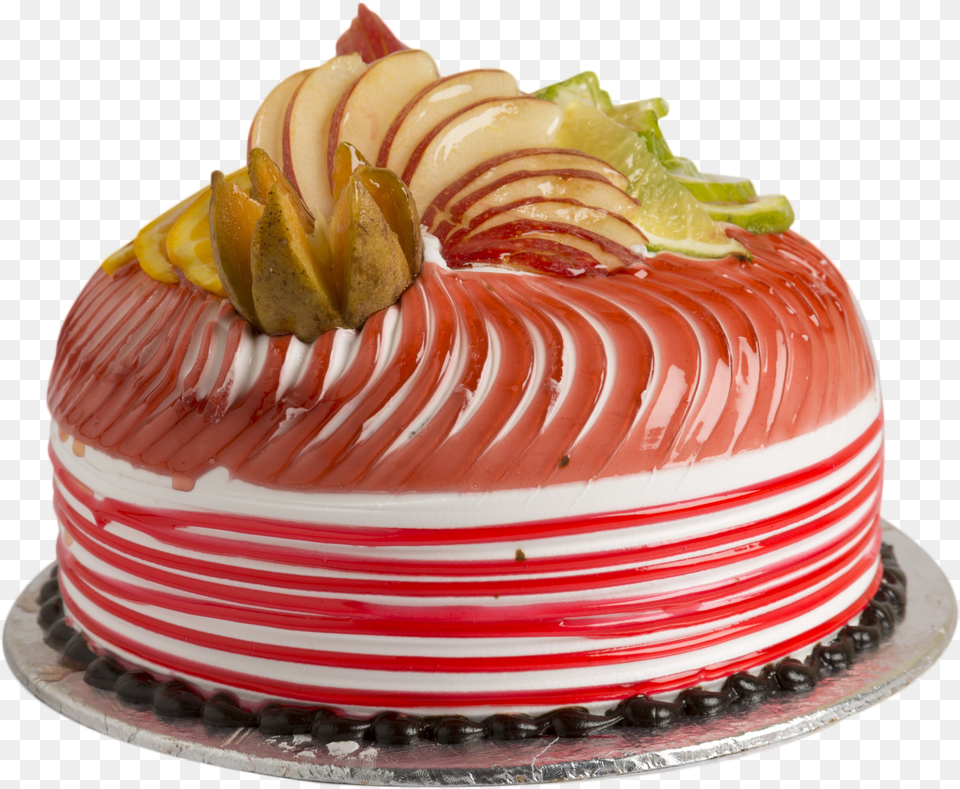 Fruit Cake Birthday Cake, Birthday Cake, Cream, Dessert, Food Png